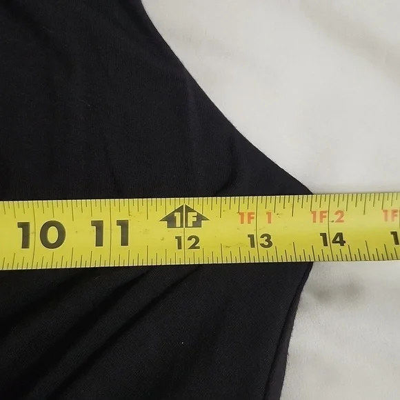 Bailey 44 NWOT XS Grumeti River Maxi Dress High Low Black White Graphic Ruched - Picture 12 of 15